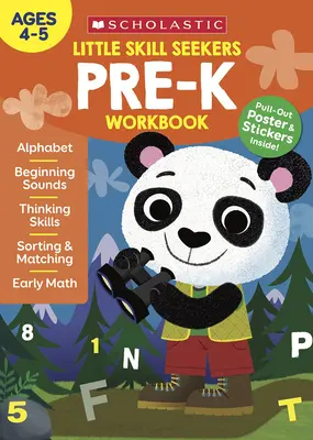 Pequeños buscadores de habilidades: Cuaderno de ejercicios Pre-K - Little Skill Seekers: Pre-K Workbook