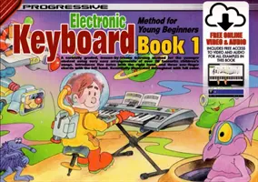 Libro de teclado progresivo 1 - Progressive Keyboard Book 1