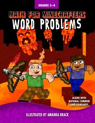 Math for Minecrafters Word Problems: Grados 3-4 - Math for Minecrafters Word Problems: Grades 3-4