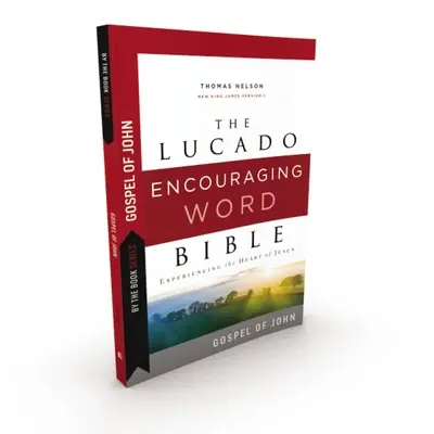 Por la serie de libros: Lucado, Evangelio de Juan, Rústica, Confort de impresión: Experimentar el corazón de Jesús - By the Book Series: Lucado, Gospel of John, Paperback, Comfort Print: Experiencing the Heart of Jesus