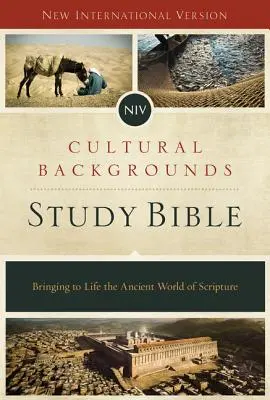 Biblia de Estudio de los Trasfondos Culturales-NVI: Dar vida al mundo antiguo de las Escrituras - Cultural Backgrounds Study Bible-NIV: Bringing to Life the Ancient World of Scripture