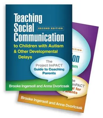 La enseñanza de la comunicación social a niños con autismo y otros retrasos del desarrollo (conjunto de 2 libros), segunda edición: La Guía de Impacto del Proyecto para Coachin - Teaching Social Communication to Children with Autism and Other Developmental Delays (2-Book Set), Second Edition: The Project Impact Guide to Coachin