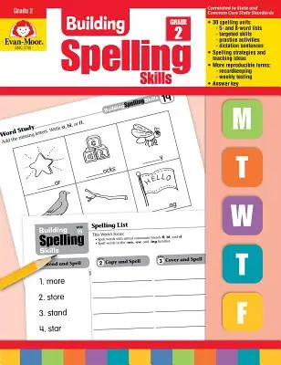 Construyendo habilidades ortográficas Grado 2 - Building Spelling Skills Grade 2