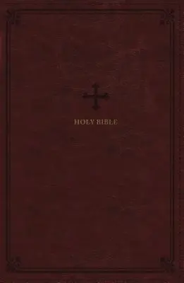 Nrsv, Biblia Católica, Tamaño Personal Estándar, Leathersoft, Rojo, Comfort Print: Santa Biblia - Nrsv, Catholic Bible, Standard Personal Size, Leathersoft, Red, Comfort Print: Holy Bible