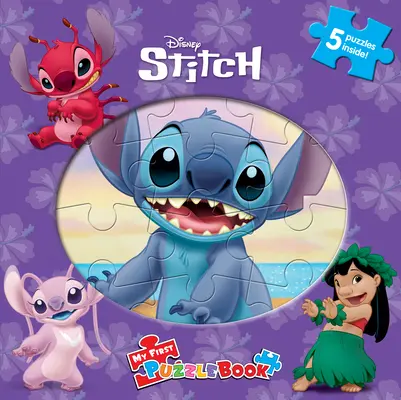 Disney Stitch Mi primer libro de puzzles - Disney Stitch My First Puzzle Book