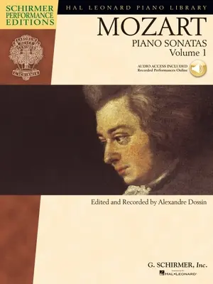 Sonatas para piano, Volumen 1 - Schirmer Performance Editions Libro/Audio en línea - Piano Sonatas, Volume 1 - Schirmer Performance Editions Book/Online Audio