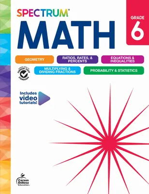 Spectrum Math Workbook, Grado 6 - Spectrum Math Workbook, Grade 6