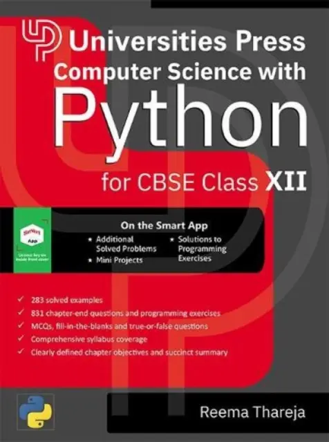 Informática con Python para Cbse Clase XII - Computer Science with Python for Cbse Class XII