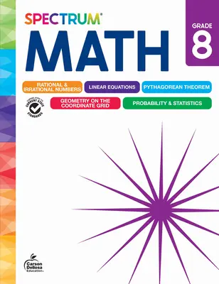 Spectrum Math Workbook, Grado 8 - Spectrum Math Workbook, Grade 8