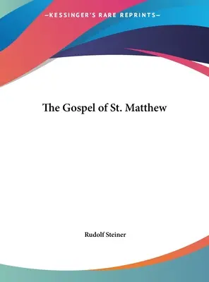 El Evangelio de San Mateo - The Gospel of St. Matthew