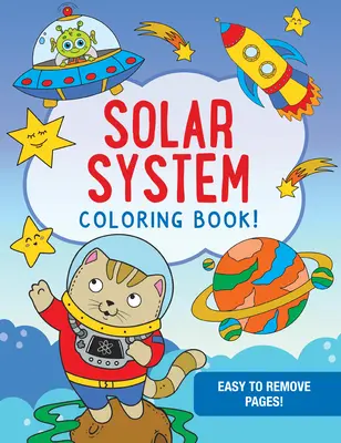 Libro para colorear del Sistema Solar - Solar System Coloring Book