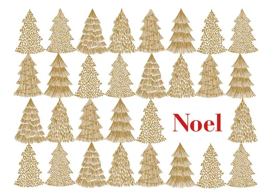 Golden Grove Deluxe Caja de Tarjetas de Navidad - Golden Grove Deluxe Boxed Holiday Cards