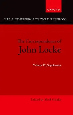 John Locke Correspondencia: Volumen IX, Suplemento - John Locke: Correspondence: Volume IX, Supplement