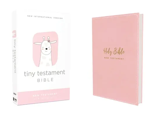 Niv, Biblia Pequeño Testamento, Nuevo Testamento, Leathersoft, Rosa, Comfort Print - Niv, Tiny Testament Bible, New Testament, Leathersoft, Pink, Comfort Print