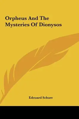Orfeo y los misterios de Dionisos - Orpheus And The Mysteries Of Dionysos