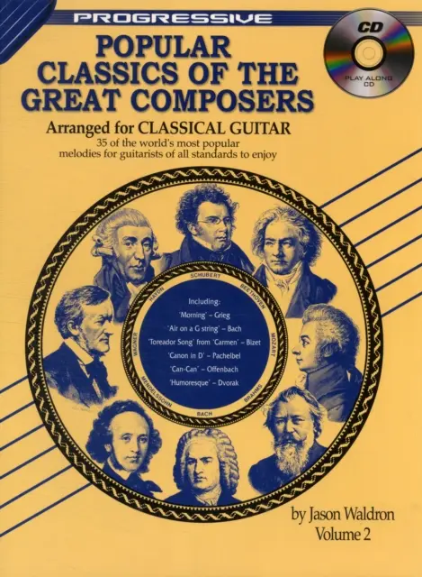 Clásicos populares progresivos de grandes compositores 2 - Progressive Popular Classics of Great Composers 2