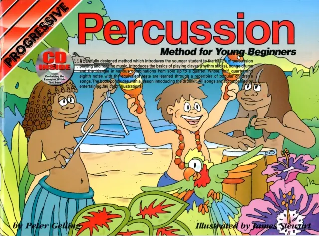 Método de percusión progresiva para jóvenes principiantes - Progressive Percussion Method for Young Beginners