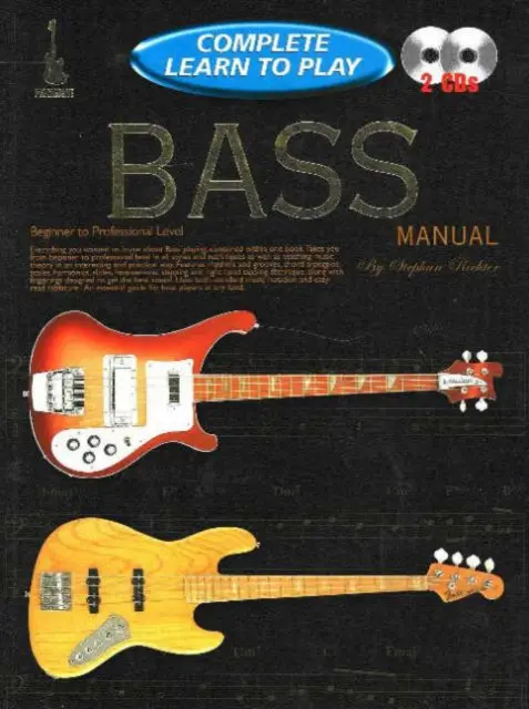 Manual completo progresivo para aprender a tocar el bajo - Progressive Complete Learn To Play Bass Manual