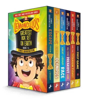 La mejor caja del mundo del Sr. Lemoncello: Libros 1-6 - Mr. Lemoncello's Greatest Box Set on Earth: Books 1-6