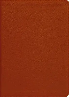 Esv, Biblia Thompson de consulta en cadena, cuero auténtico, piel de becerro, color canela, letra roja, índice de pulgares - Esv, Thompson Chain-Reference Bible, Genuine Leather, Calfskin, Tan, Red Letter, Thumb Indexed