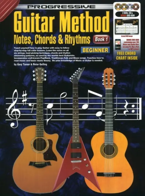 Método de Guitarra Progresiva - Libro 1 - Progressive Guitar Method - Book 1