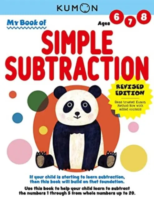 Mi libro de restas sencillas - My Book of Simple Subtraction