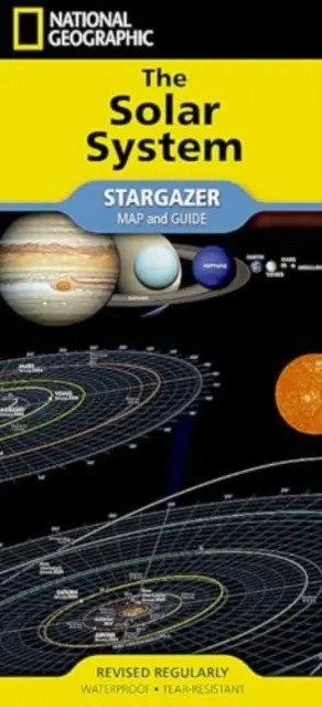 Mapa del Sistema Solar de National Geographic - National Geographic Solar System Map