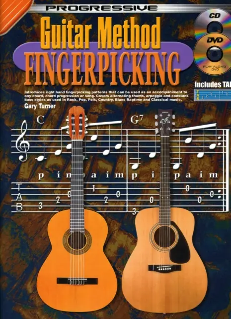 Método progresivo de guitarra - Fingerpicking - Progressive Guitar Method - Fingerpicking