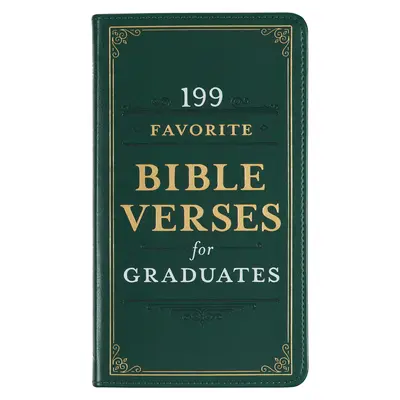 199 Versículos Bíblicos Favoritos para Graduados Piel de imitación - 199 Favorite Bible Verses for Graduates Faux Leather