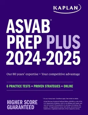 ASVAB Prep Plus 2024-2025: 6 Pruebas de Práctica + Estrategias Probadas + Online + Video - ASVAB Prep Plus 2024-2025: 6 Practice Tests + Proven Strategies + Online + Video