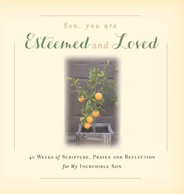 Hijo, eres estimado y amado: 40 Semanas de Escritura, Oración y Reflexión para Mi Increíble Hijo - Son, You are Esteemed and Loved: 40 Weeks of Scripture, Prayer and Reflection for My Incredible Son