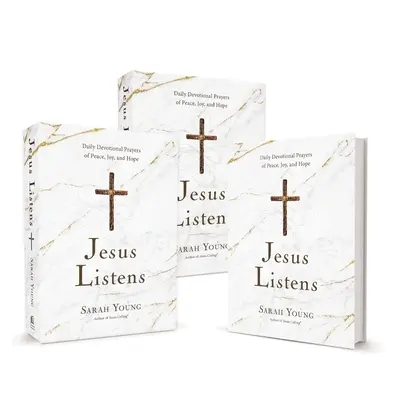 Jesús escucha, paquete de 3: Oraciones devocionales diarias de paz, alegría y esperanza - Jesus Listens, 3-Pack: Daily Devotional Prayers of Peace, Joy, and Hope