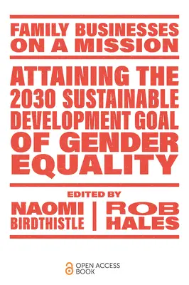 Alcanzar el Objetivo de Desarrollo Sostenible 2030 de igualdad de género - Attaining the 2030 Sustainable Development Goal of Gender Equality