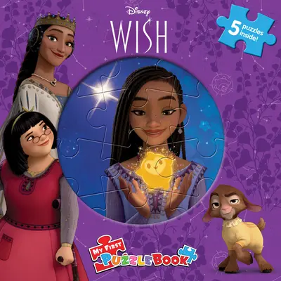 Disney Wish Mi Primer Libro de Puzzles - Disney Wish My First Puzzle Book