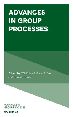 Avances en los procesos de grupo - Advances in Group Processes