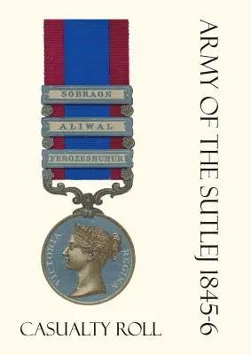 Ejército del Sutlej 1845-6 Lista de bajas. - Army of the Sutlej 1845-6 Casualty Roll.