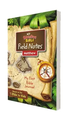 Niv, Adventure Bible Field Notes, Mateo, Rústica, Impresión confort: Mi primer diario bíblico - Niv, Adventure Bible Field Notes, Matthew, Paperback, Comfort Print: My First Bible Journal