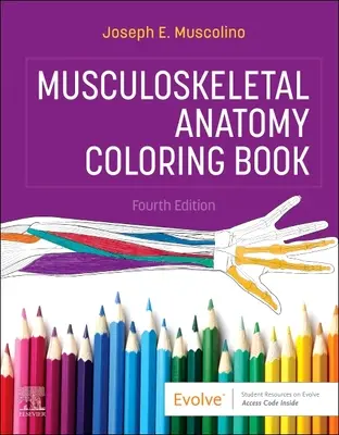 Libro para colorear de anatomía musculoesquelética - Musculoskeletal Anatomy Coloring Book