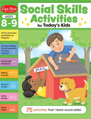 Actividades de habilidades sociales para niños de hoy, 8-9 años Cuaderno de ejercicios - Social Skills Activities for Today's Kids, Ages 8 - 9 Workbook