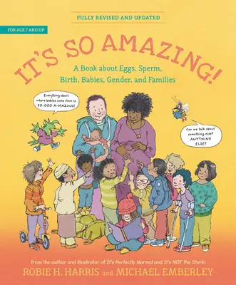 ¡Es tan increíble! Un libro sobre óvulos, espermatozoides, nacimientos, bebés y familias - It's So Amazing!: A Book about Eggs, Sperm, Birth, Babies, and Families