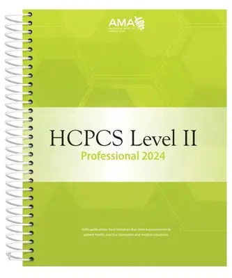 HCPCS 2024 Nivel II Edición Profesional - HCPCS 2024 Level II Professional Edition