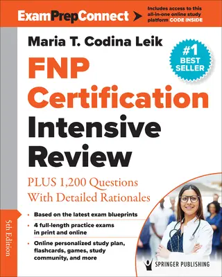 Fnp Certification Intensive Review: Más 1.200 Preguntas con Razonamientos Detallados - Fnp Certification Intensive Review: Plus 1,200 Questions with Detailed Rationales