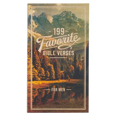 199 Versículos bíblicos favoritos para hombres Tapa blanda - 199 Favorite Bible Verses for Men Softcover