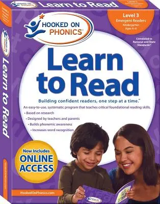 Hooked on Phonics Aprende a leer - Nivel 3, Volumen 3: Lectores emergentes - Hooked on Phonics Learn to Read - Level 3, Volume 3: Emergent Readers