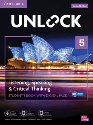 Unlock Level 5 Listening, Speaking and Critical Thinking Student's Book with Digital Pack [Con eBook] (en inglés) - Unlock Level 5 Listening, Speaking and Critical Thinking Student's Book with Digital Pack [With eBook]