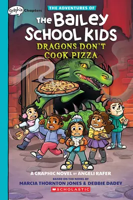 Los dragones no cocinan pizza: A Graphix Chapters Book - Dragons Don't Cook Pizza: A Graphix Chapters Book