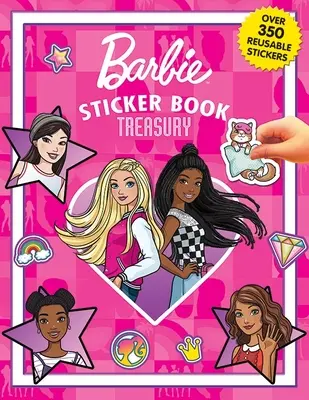 Tesoro de pegatinas de Barbie - Barbie Sticker Book Treasury