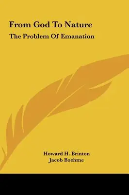 De Dios a la naturaleza: El problema de la emanación - From God To Nature: The Problem Of Emanation