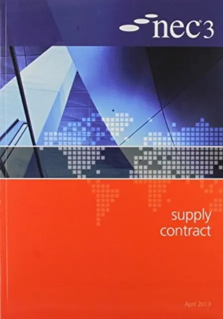 NEC3 Supply Contract Bundle: Set de 5 libros - NEC3 Supply Contract Bundle: 5 Book Set