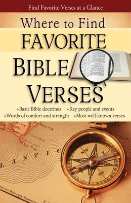 Dónde encontrar los versículos favoritos de la Biblia - Where to Find Favorite Bible Verses